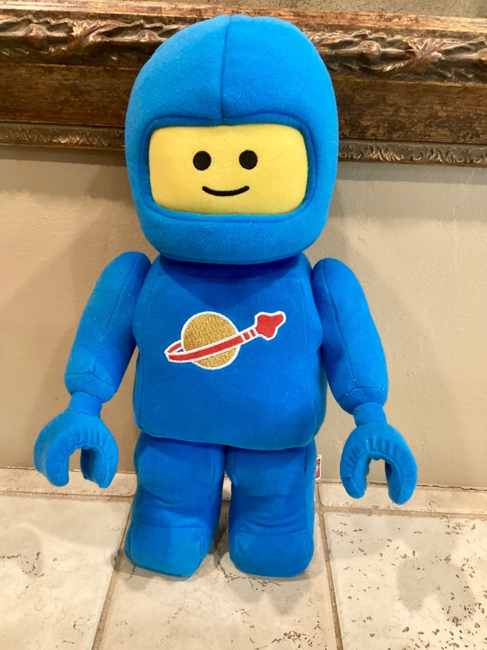 LEGO 14” Stuffed Plush Minifigure Blue Benny the Astronaut 2022 Target Collab